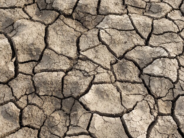 Krakingowa Sucha Ziemia. Zmiana Klimatu, Globalne Ocieplenie, Susza.