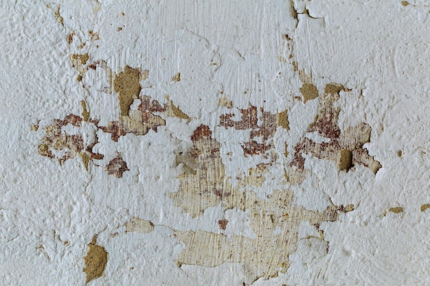 Krakingowy betonowej ściany tekstury tło