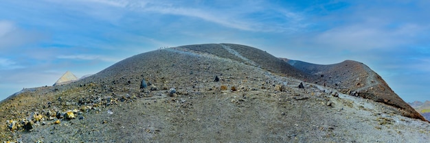 Krater Fossa di Vulcano na Wyspach Liparyjskich