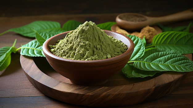 Kratom Mitragyna speciosa zielony to rodzaj narkotyku