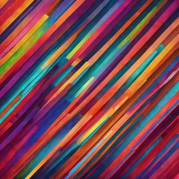 Kreatywne abstrakcyjne paski geometryczne tło rozmyte żywe niewyraźne kolorowe tapety