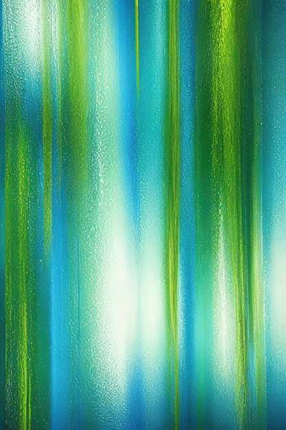 Zdjęcie kreatywne abstrakcyjne tło niebieskie zielone żółte kolory generowane ai