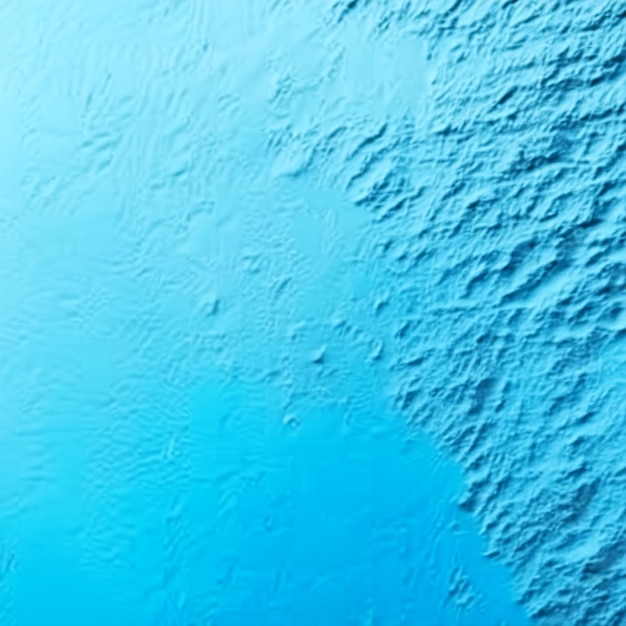 Zdjęcie kreatywne niebieskie tło z szorstką malowaną teksturą