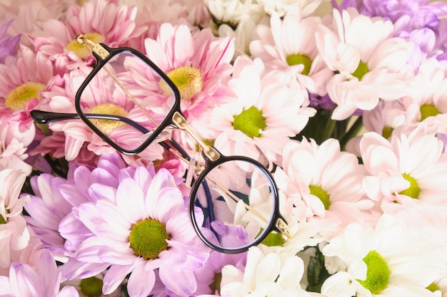 Kreatywne oprawki do okularów i kwiatów unhackneyed okularów