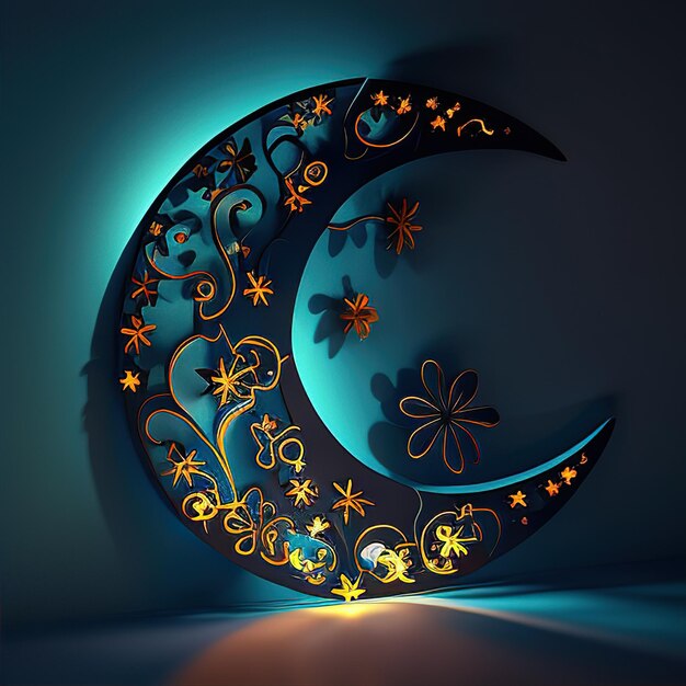 Kreatywne tło Ramadanu