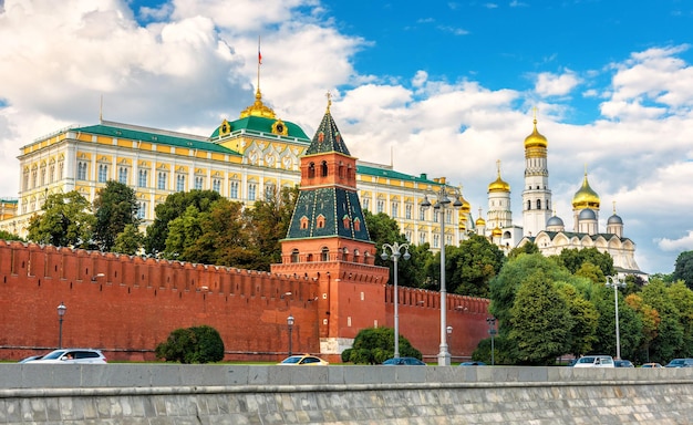 Kreml moskiewski w lecie Rosja