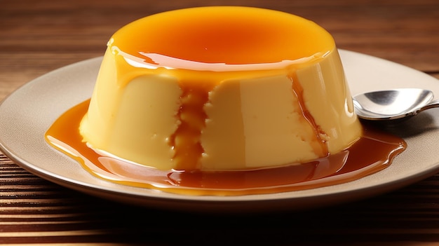 Kremowy pudding karmelowy