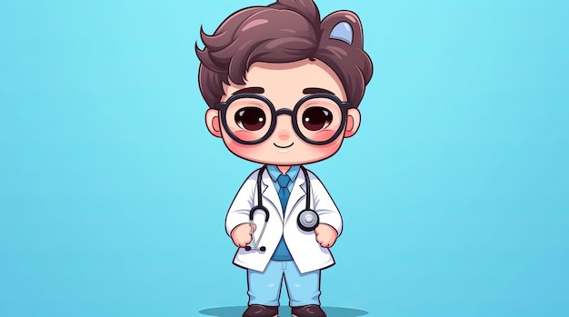 kreskówka lekarza