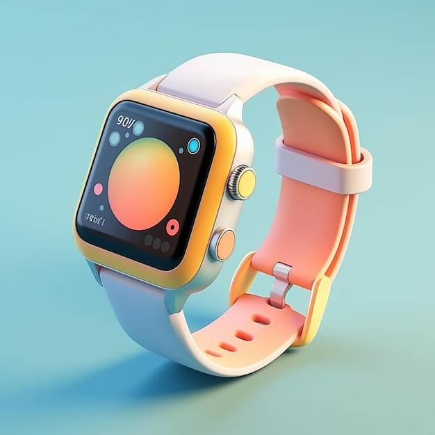 Kreskówka smartwatch 3d