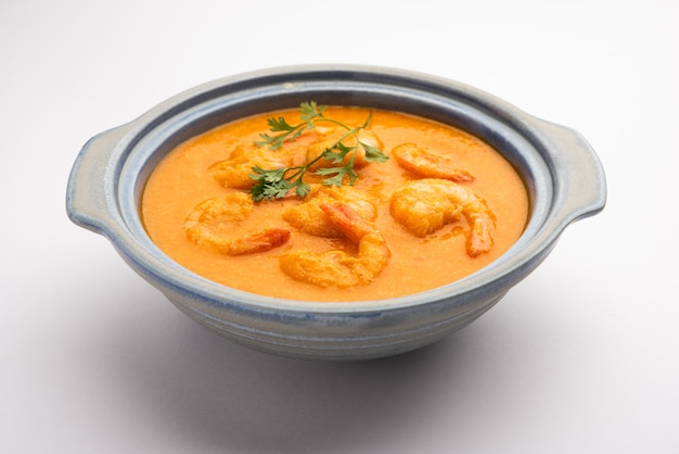 Krewetki Goan lub curry z krewetkami lub zinga masala znane również jako KolambiÃ‚Â‚Ã‚Â‚Â kalwanÃ‚Â‚Ã‚Â‚Â lub Tikhle
