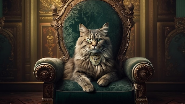 Zdjęcie królowa kot
