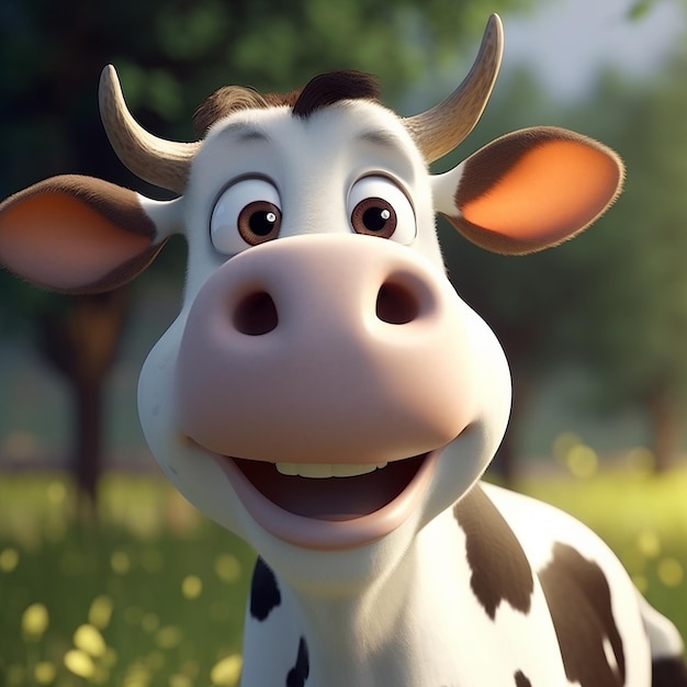 Krowa z filmowej krowy