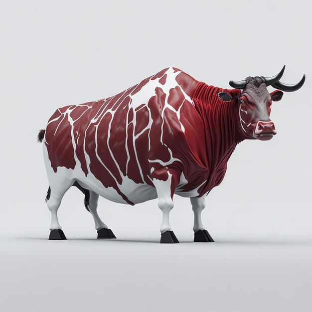 Krowę z czerwoną okładką z napisem "krowę".