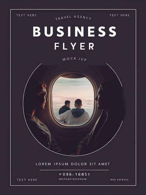 Zdjęcie książka zatytułowana biznes latający z człowiekiem na tle