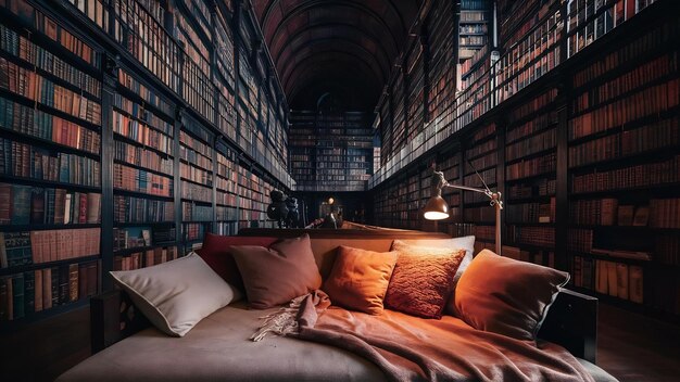 Książki w bibliotece