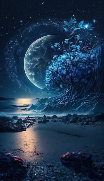 Księżyc i morze