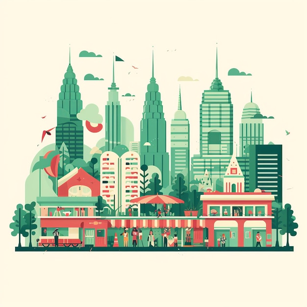 Kuala Lumpur Blend Iconic Towers Lush Greens amp Culinary Delight