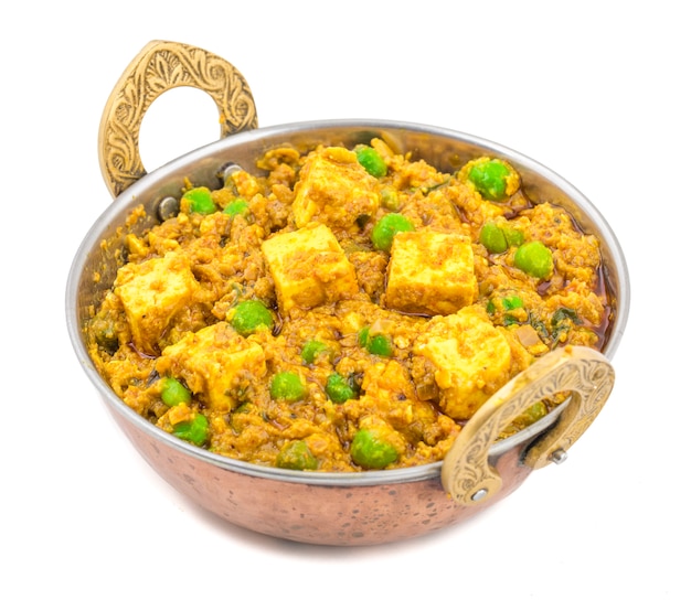 Kuchnia Indyjska Mattar Paneer Food