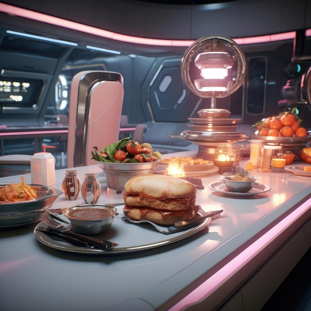 Kuchnia Scifi przyszłości