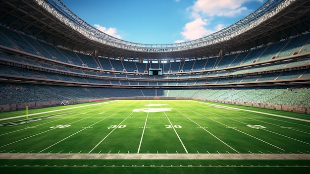 Kultowy stadion sportowy z historycznym dziedzictwem