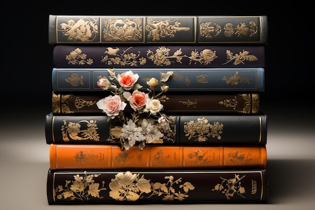 Kunszt introligatora w eleganckiej oprawie w tworzeniu pięknie zaprojektowanych książek