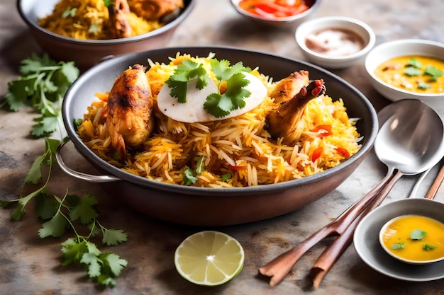 Kurczak Biryani