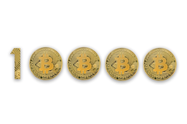 Kurs wymiany 10000 bitcoinów, izolowany