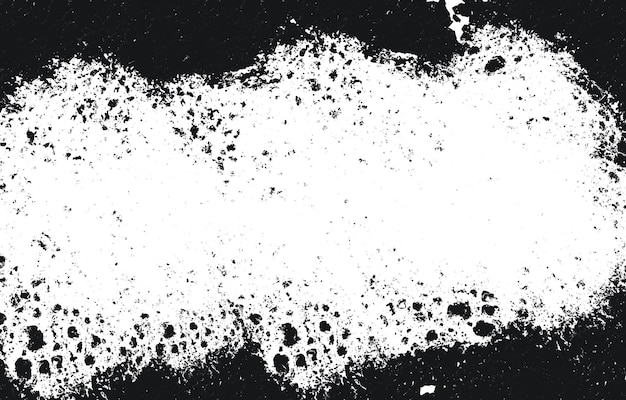 Kurz i porysowane teksturowane tłaGrunge białe i czarne tło ścienneCiemny niechlujny kurz