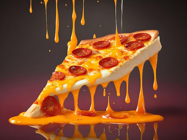 Kuszące zdjęcia pikantnej pizzy, które rozpalą Twój apetyt. Generacyjna sztuczna inteligencja