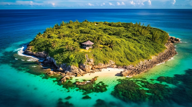 Kuszący obraz oazy na odległej wyspie oferującej idylliczną ucieczkę przed największą letnią przygodą