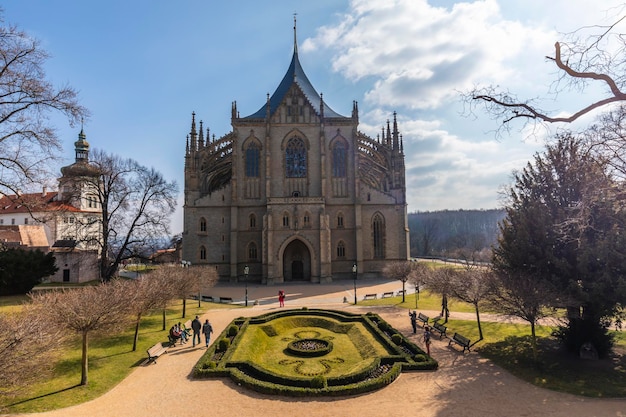 Kutna Hora Katedra św. Barbary Ulica Barbara Czechy