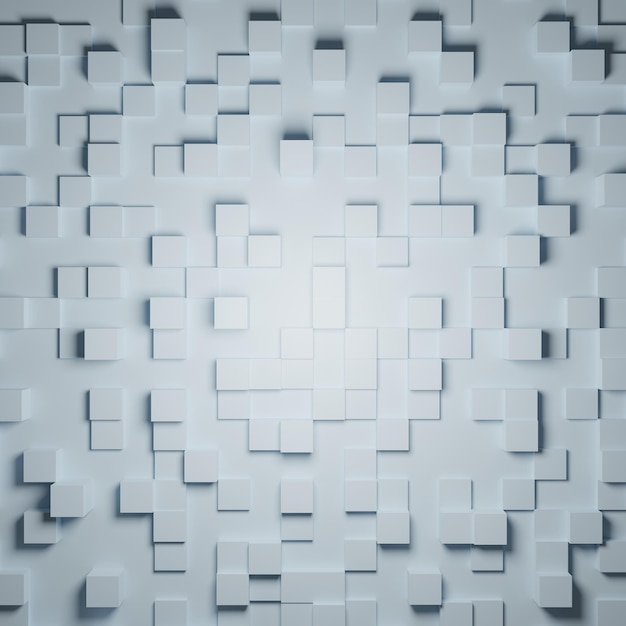 kwadratowy kształt tła, nowoczesny design. renderowanie 3D
