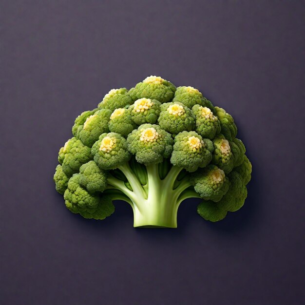 Zdjęcie kwiat brokawowy - paleta natury
