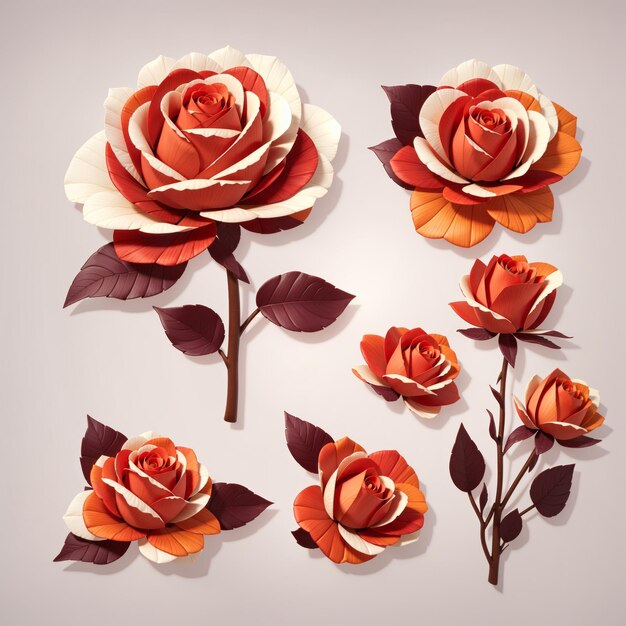 Kwiat czerwona róża romantyczna miłość kwiatowy bukiet ogród przyroda płatek kwitnący kwiat piękno