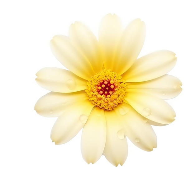 Kwiat na białym tle Biały Liliowy Różowy Zielony Pomarańczowy Niebieski Żółty Kwiaty samodzielnie na białym tle