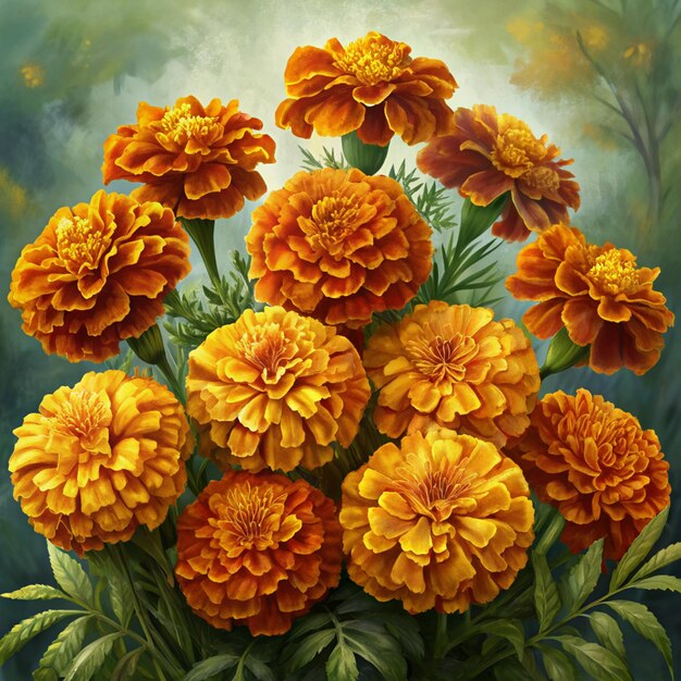 Kwiaty marigold