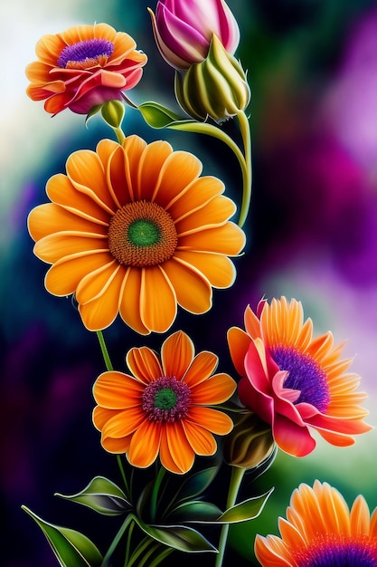 Kwiaty to świetny sposób na dodanie koloru do domu.