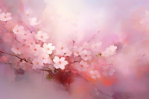 kwitnące jasno różowe kwiaty sakury na białym tle