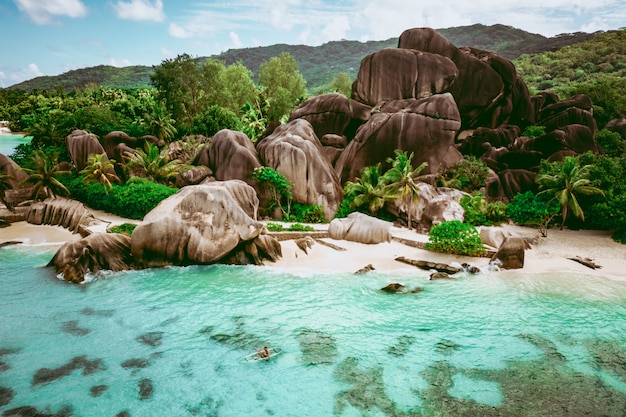 La Digue, Plaża Na Seszelach