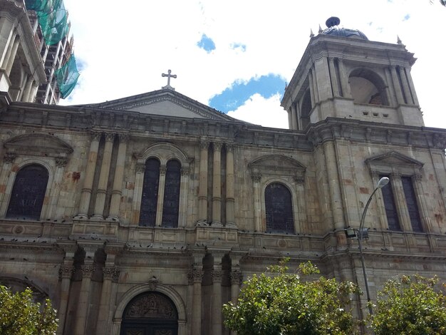 La Paz Boliwia 30 stycznia 2017 Architektura miasta La Paz