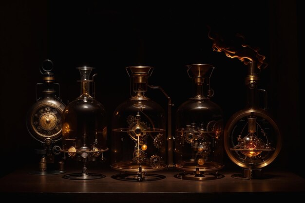 Laboratorium Alchemii Steampunk