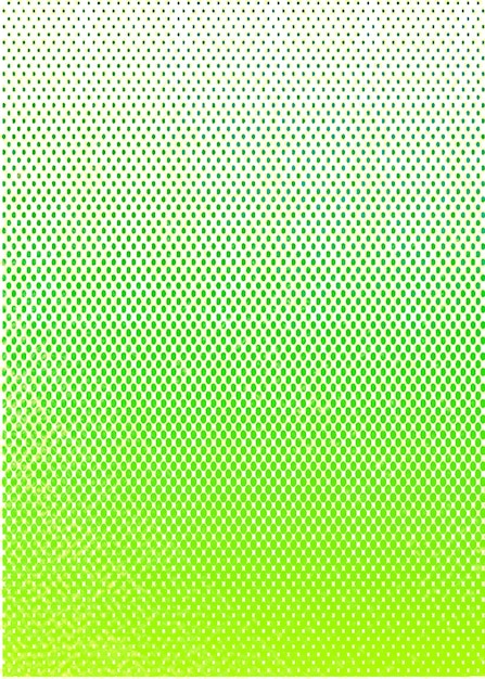 Ładne gradientowe zielone kropki wzór tła pionowego