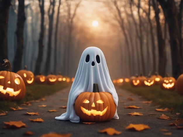 Ładny duch Halloween