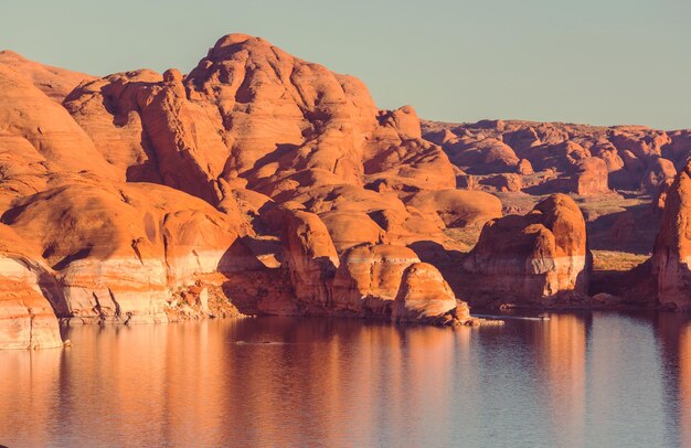 Lake Powell, punkt Alstrom, USA