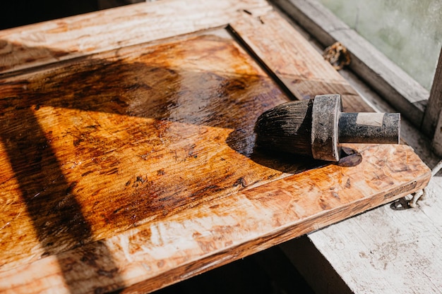 Lakierowanie Drewna Drzwi Do Renowacji Mebli Antycznych