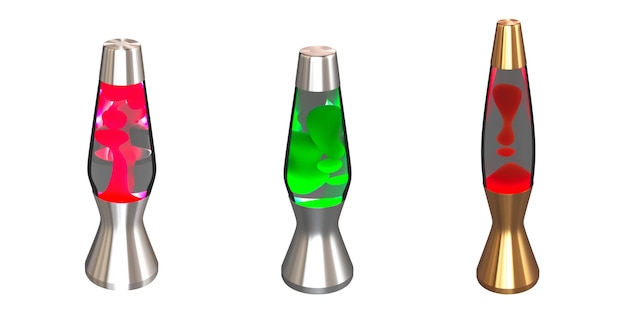 lampa stołowa izolowana na białym tle lampa pokojowa ilustracja 3D cg render