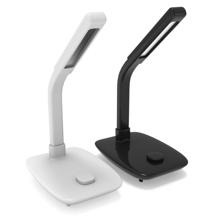 Zdjęcie lampy biurkowe z czujnikiem led 3d