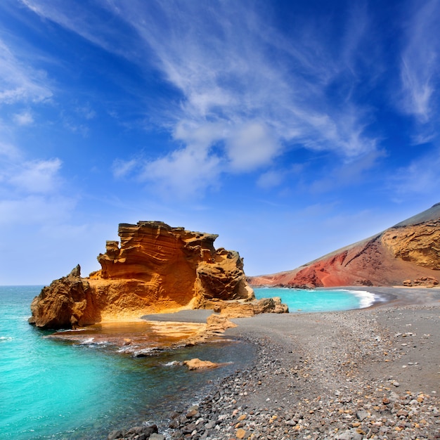 Lanzarote El Golfo Lago De Los Clicos