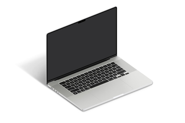 Laptop z czarną klawiaturą i czarną klawiaturą.