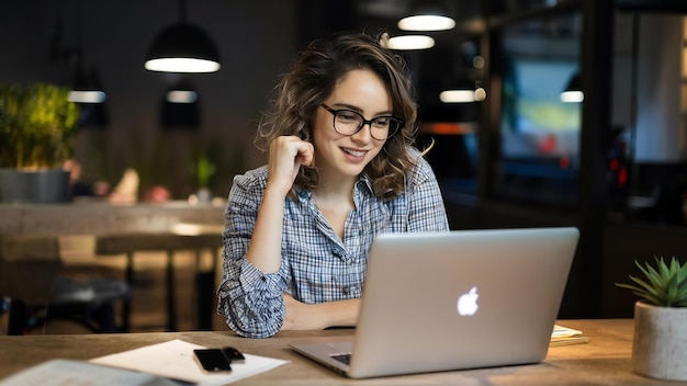 Laptop z kamerą z widoku górnego